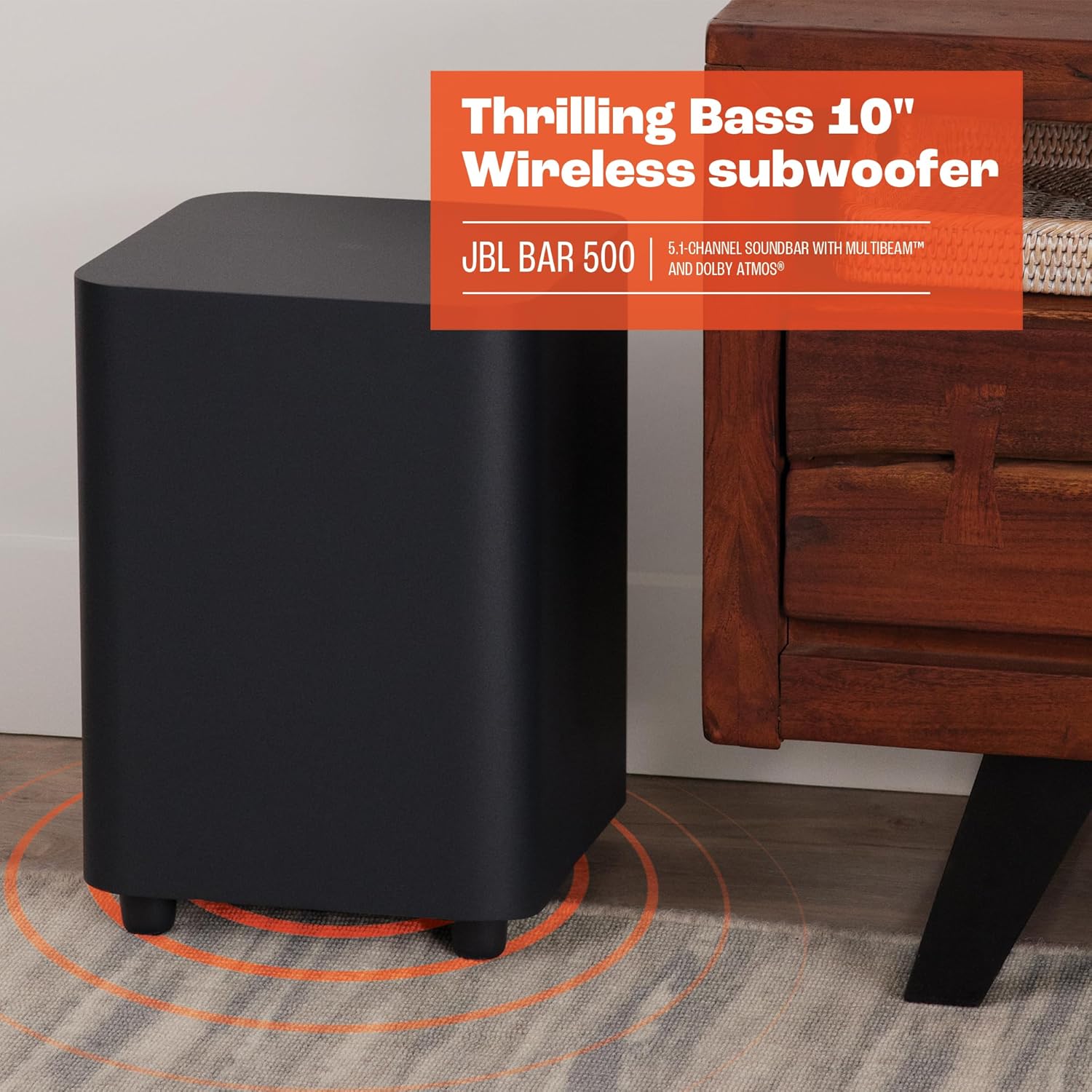 🔥Last Day Limited Time Sale - JBL Bar 500: 5.1-Channel soundbar with MultiBeamTM and Dolby Atmos®