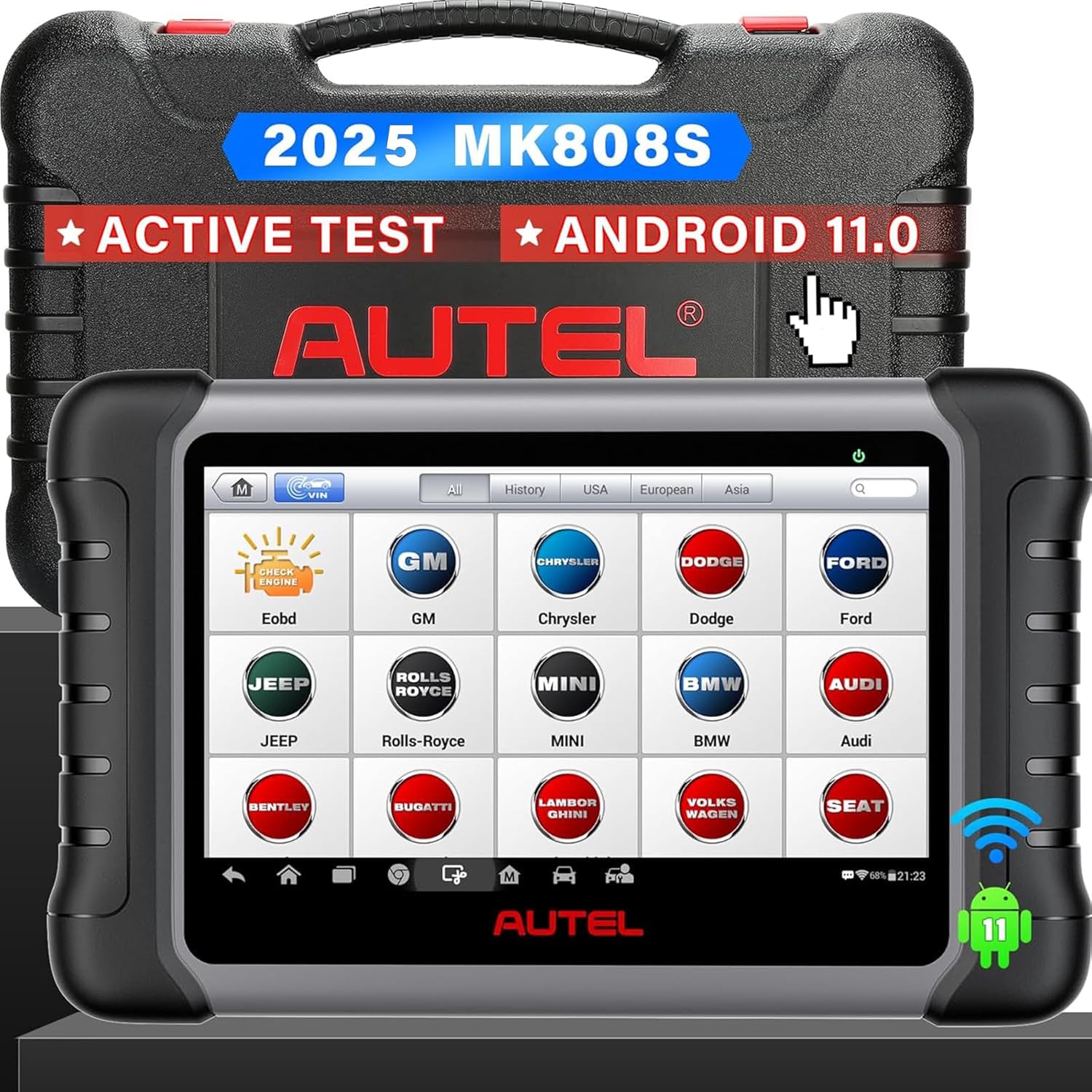 Autel Scanner MaxiCOM MK808S: 2025 Bidirectional Tool